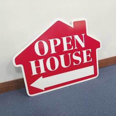 コルフルートの棒PP 24x18 コロプラストが付いている空白のヤードの印は紫外線保護に署名する