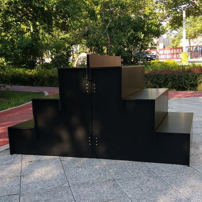 軽量の花の展示の立場PPはコロプラストの花の花束の陳列台を波形を付けた