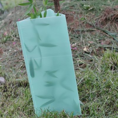 2mm コルフルートの波形の木の監視三角形のプラスチック木の幹の保護装置