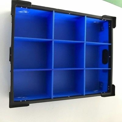 反静的な3mmは4mm電子部品のためのプラスチック荷箱を波形を付けた