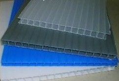 帯電防止着色されたコロプラストは波形のプラスチック シートが防水する4mmを広げる