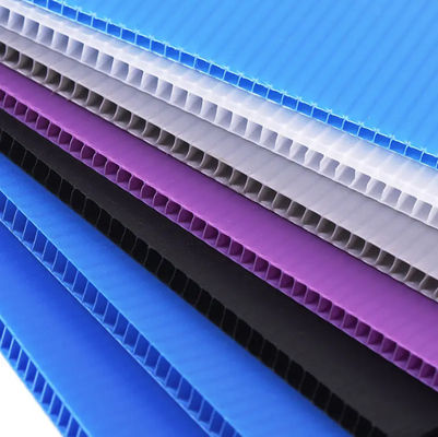 洗濯できる2mm PP コルフルートシートの再生利用できる青いコロプラスト板