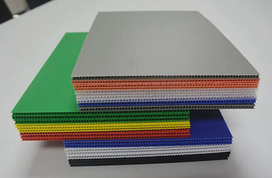 3mm コルフルートの保護シートCorrexはプラスチック シートを波形を付けた