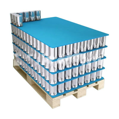 ポリプロピレンPPはプラスチック層をパッドを入れるCoroplastのびんパレットに波形を付けた