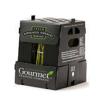 PPは荷箱の軽量の貯蔵のCorfluteプラスチック野菜箱を波形を付けた